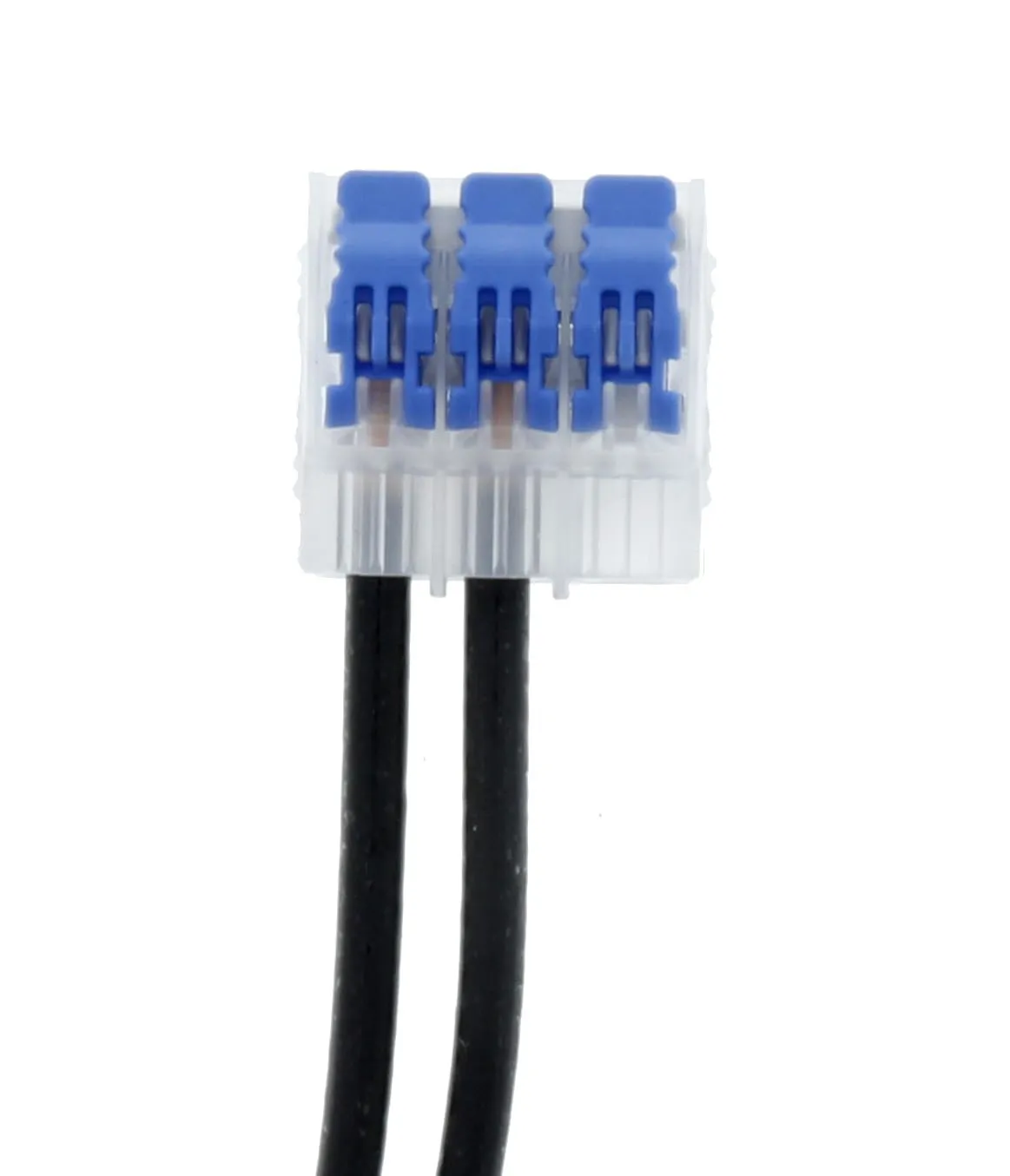 IDEAL Electrical In-Sure Lever Wire Connector,12 AWG, 3-Port(30-05L23), Bag of 50—Compact Releasable Connectors for Solid and Stranded Wires