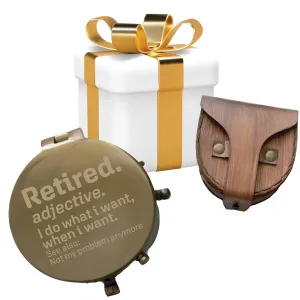 Inspirational Quotes Engraved Retirement Gift Engraved Compass For Employee, Retirement Gift Personalized Engraved Compass, Customized Gift Compass For Friend, Personalized Engraved Working Compass