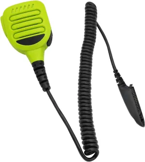 IP65 Waterproof Hand Mic Shoulder Speaker Mic for Motorola ht1250 ht 1250 ht750 Wave PTX gp328 gp338 pr860 HT1250LS, HT1550, HT1550XLS Walkie-Talkie Radio Mic (Green)