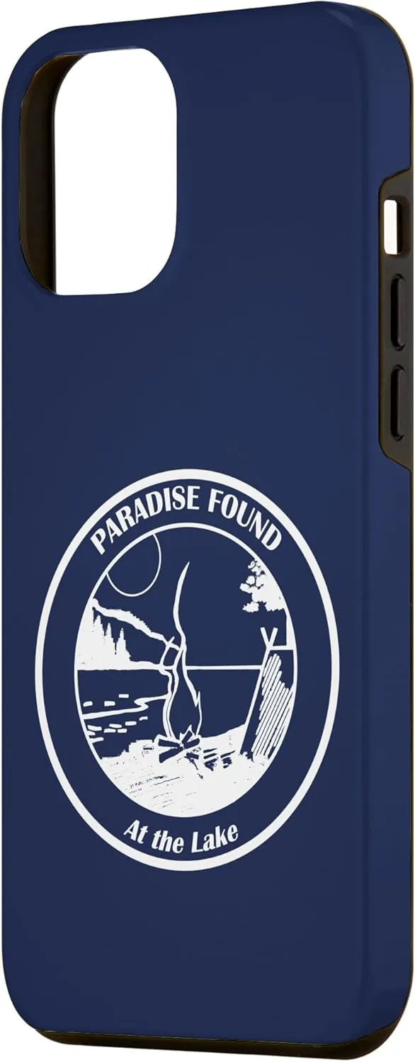 iPhone 15 Pro Max Paradise Found at the LAKE Camping Lakeside Case