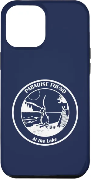 iPhone 15 Pro Max Paradise Found at the LAKE Camping Lakeside Case