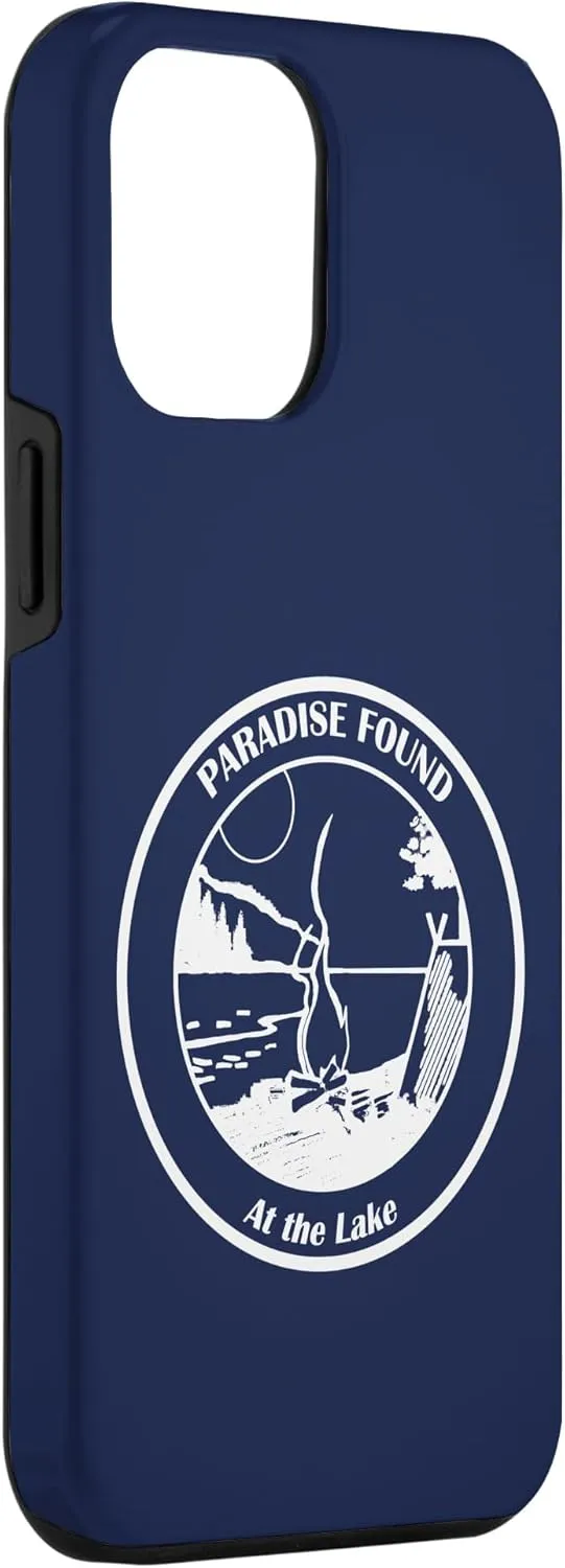 iPhone 15 Pro Max Paradise Found at the LAKE Camping Lakeside Case