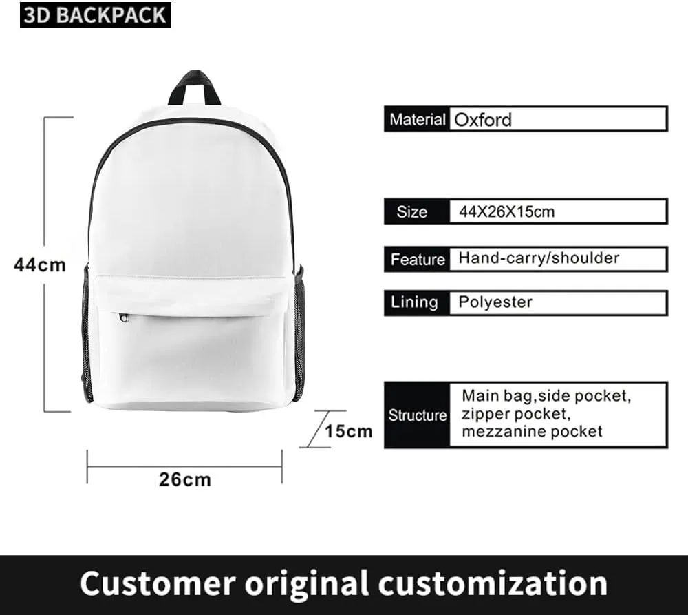 Ivan Cornejo Mirada Merch Backpack Women Men Rucksack Unisex Travel Bag Hip Hop Daypack Casual Bag (Beige,One Size)