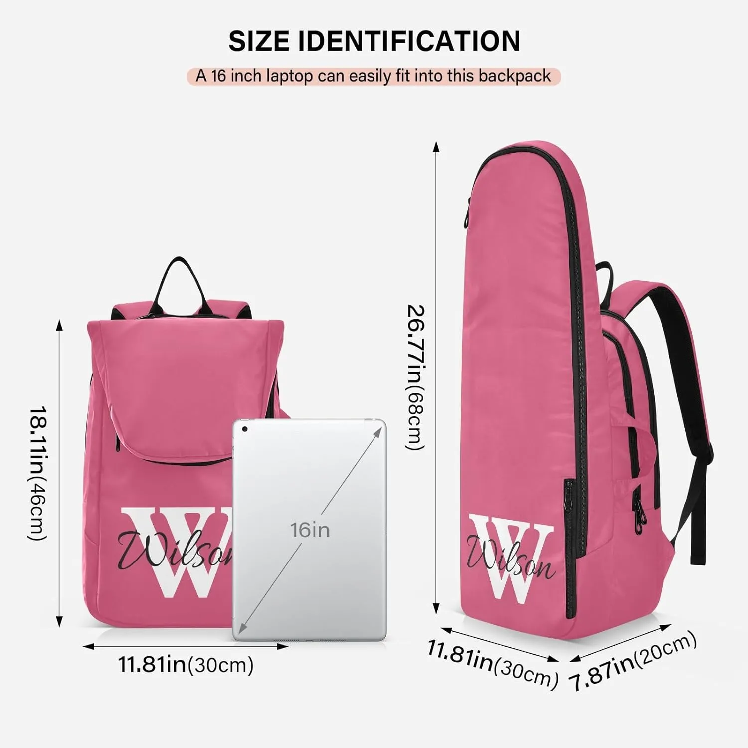 Joko Ivery Custom Tennis Bag Backpack Tennis Racket Bag Pickleball Bag Backpack Fits Badminton Paddles Sport Accessories