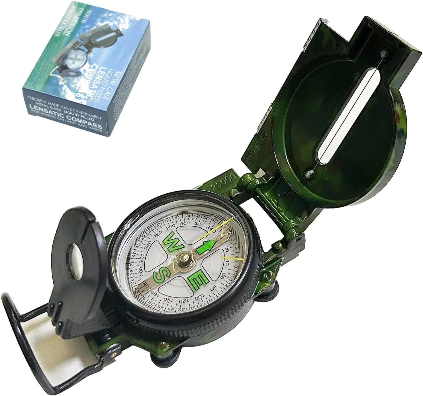 JYEASTZ Military Compass: Durable Survival Essential