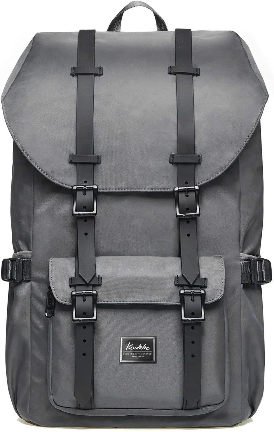 KAUKKO Backpack, (Grey (E5-3), 45 x 27 x 17cm (HxBxT)