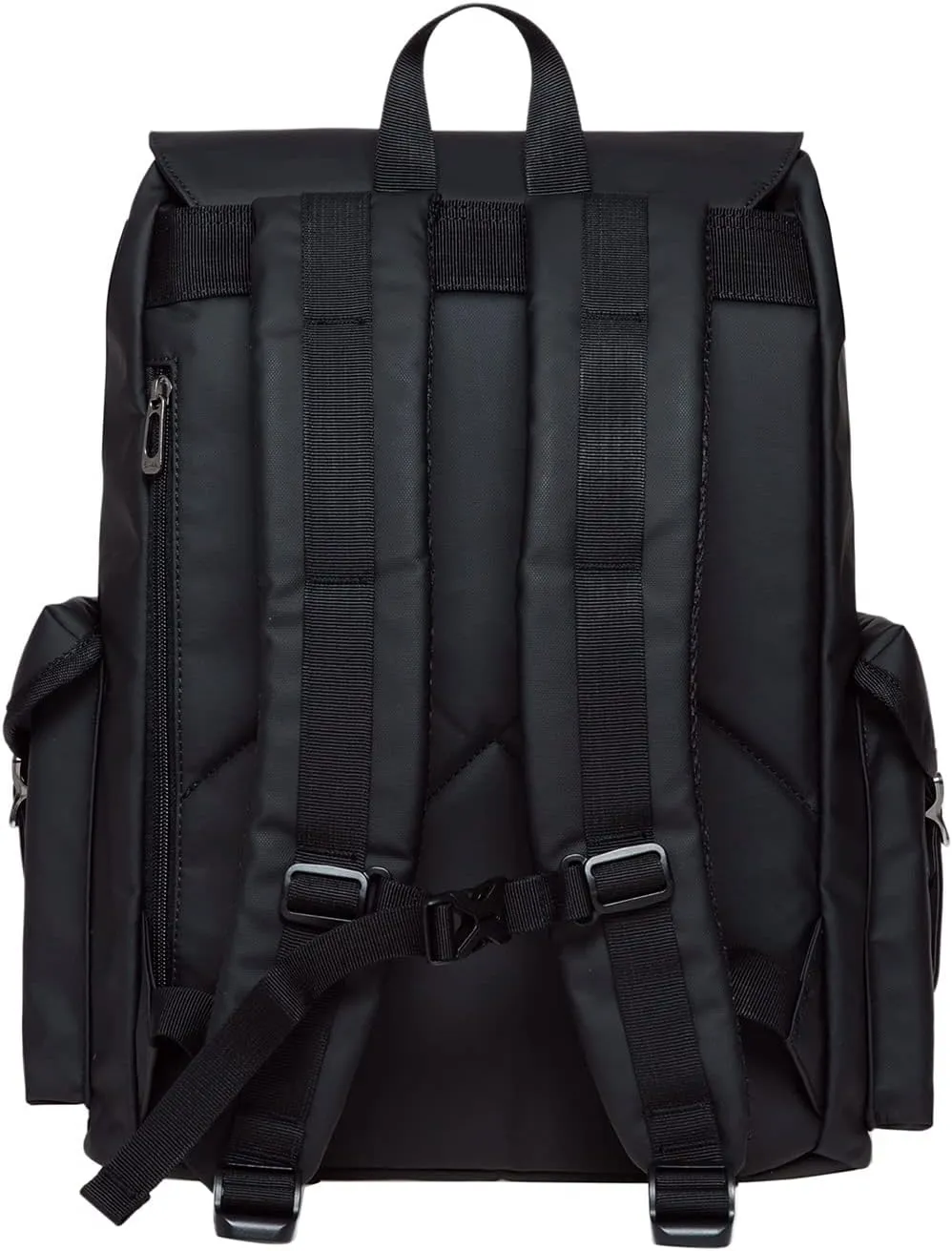 KAUKKO Vintage Casual polyster and Leather Rucksack Backpack