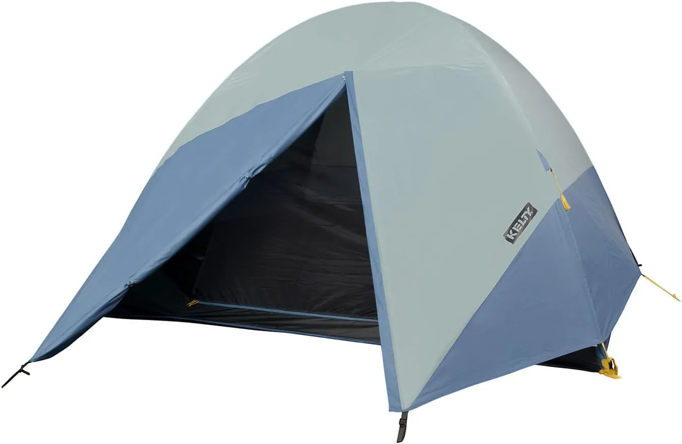 Kelty Discovery Element Camping Tent, 4 or 6 Person Storm Worthy Campsite Shelter, Fiberglass Poles, Pre-Attached Guylines, Stuff Sack Included