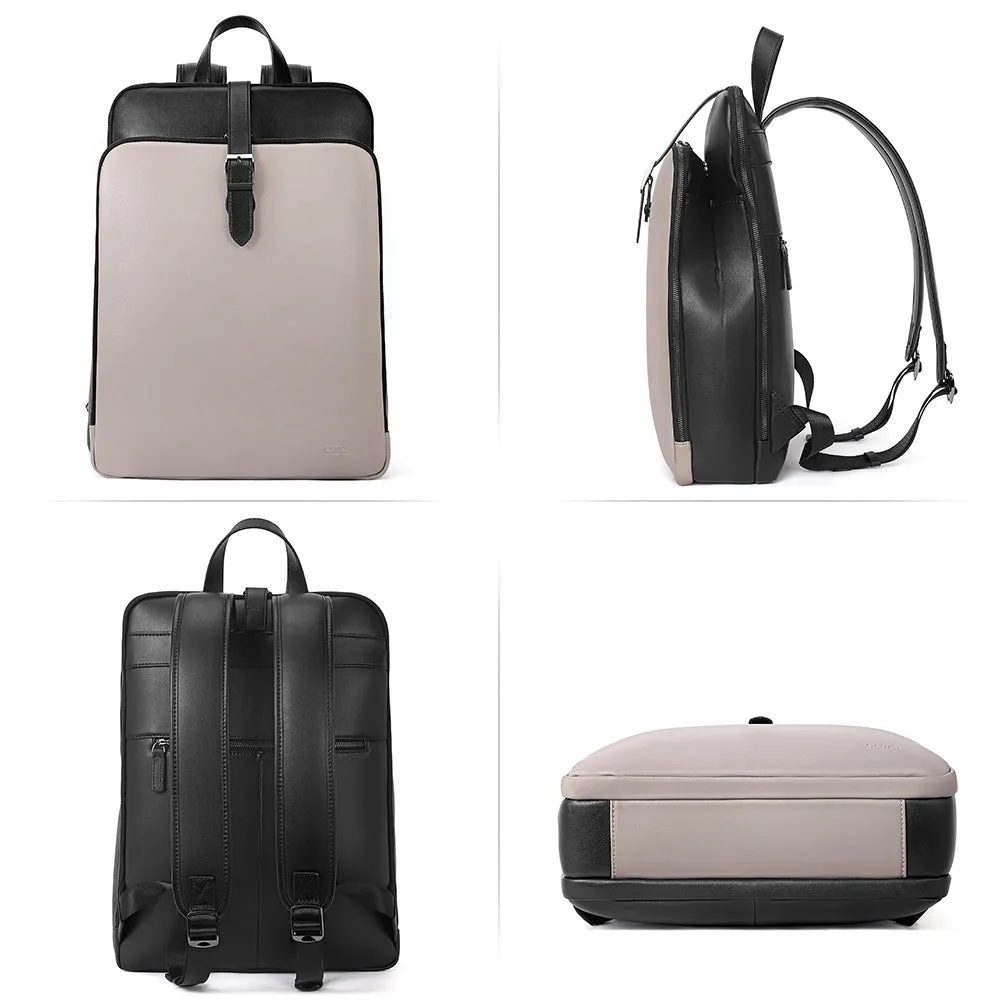 Koch Genuine Leather 15.6 Inch Laptop Backpack Purse For Women