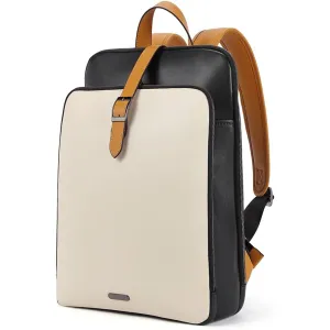 Koch Genuine Leather 15.6 Inch Laptop Backpack Purse For Women