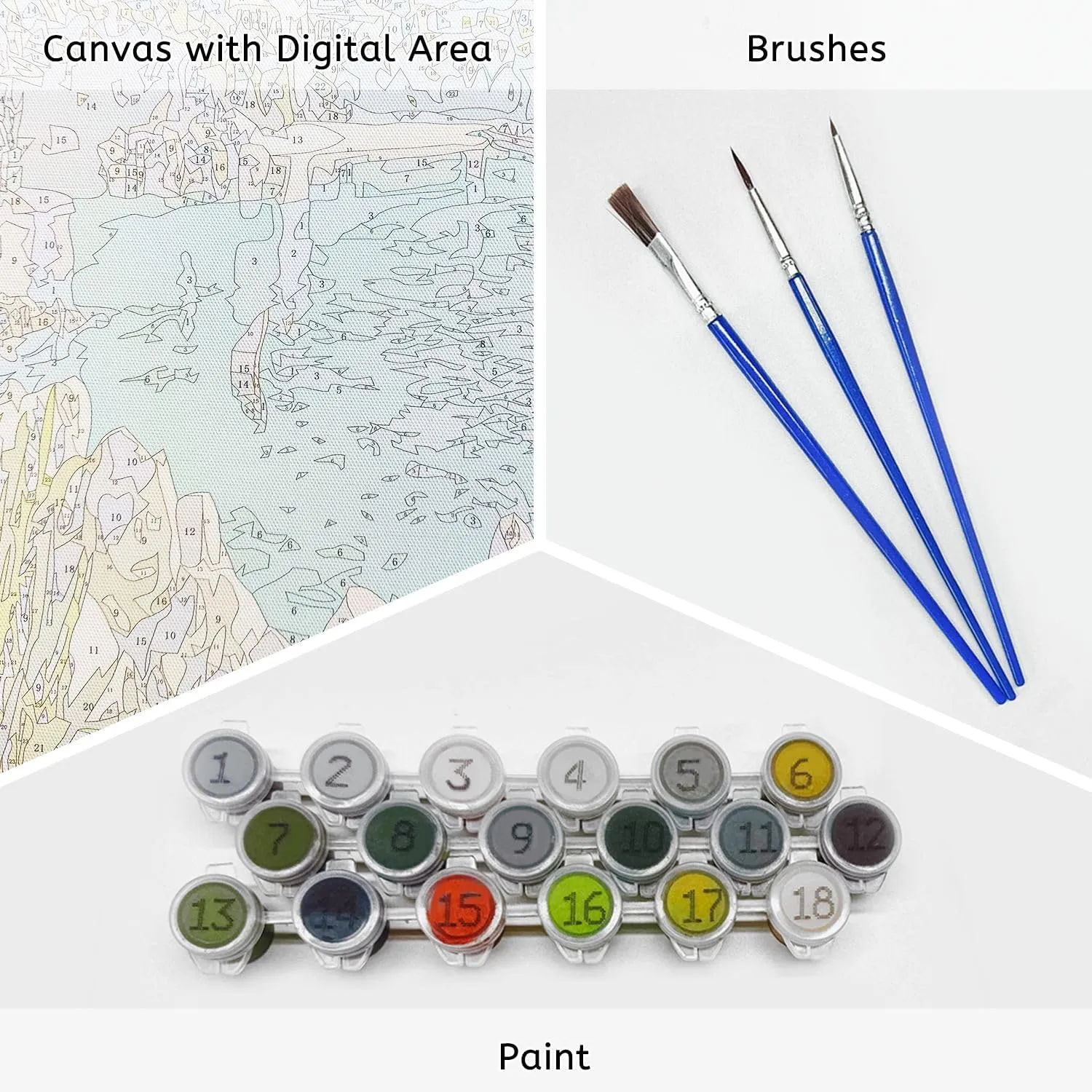KSYGYFRUDE Paint by Numbers Kit for Adults Beginner Islay Scotland Sseptember 11 2015 Sun Shines Ardbeg DIY Painting by Numbers on Canvas Acrylic Oil Painting for Home Decor Gifts 16"x20"