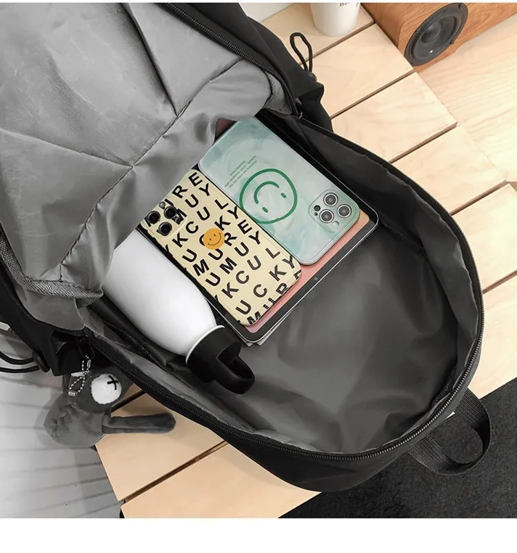 Large Capacity Simple Casual Backpack Bag