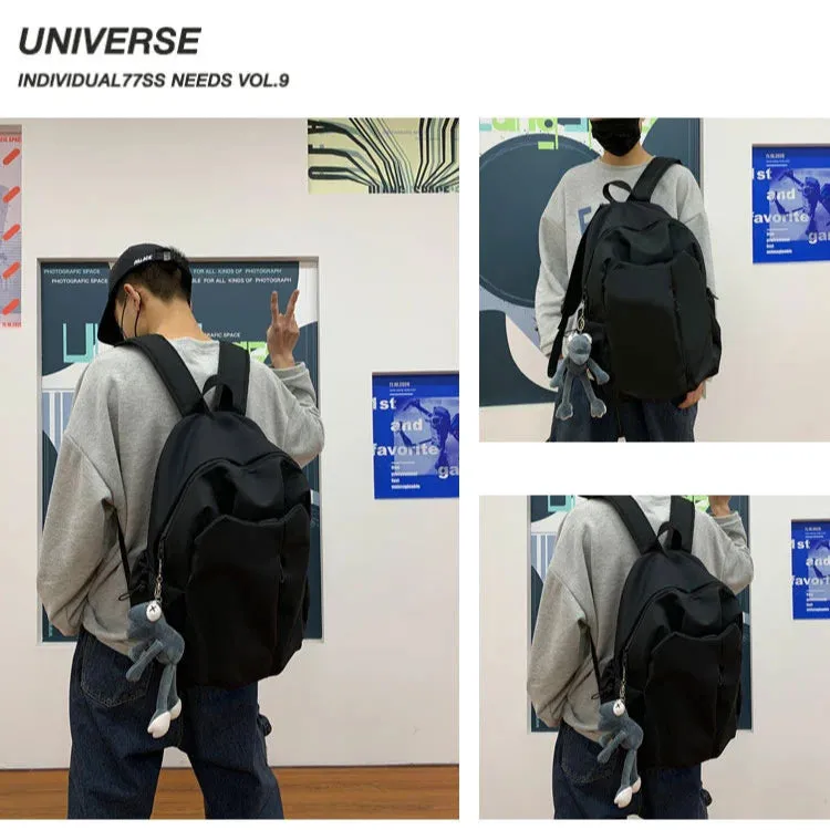 Large Capacity Simple Casual Backpack Bag