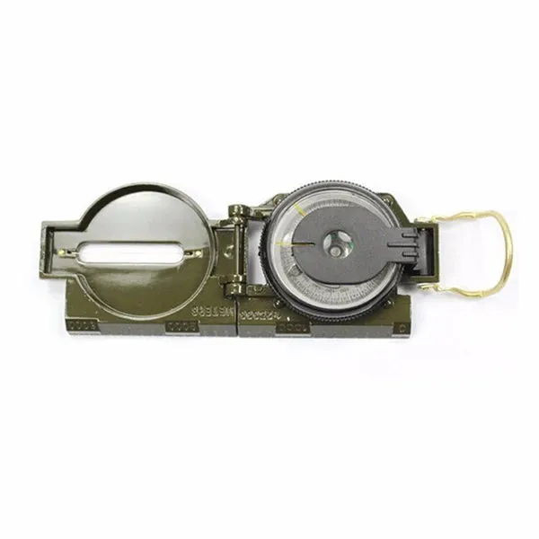 Lensatic Compass Long-lasting Sighting Military Classy Camping for Hunting Hiking