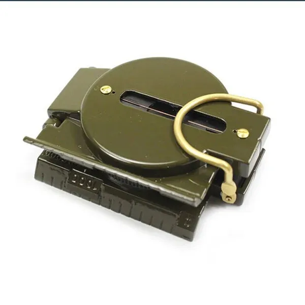 Lensatic Compass Long-lasting Sighting Military Classy Camping for Hunting Hiking