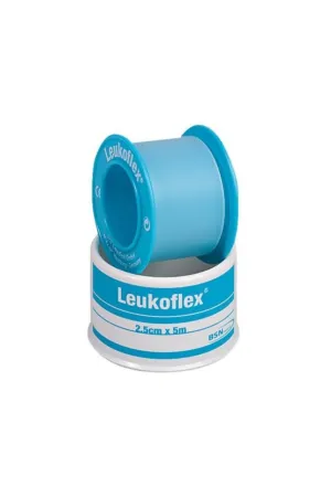 LEUKOFLEX Hypoallergenic Tape 2.5cmx5m Roll