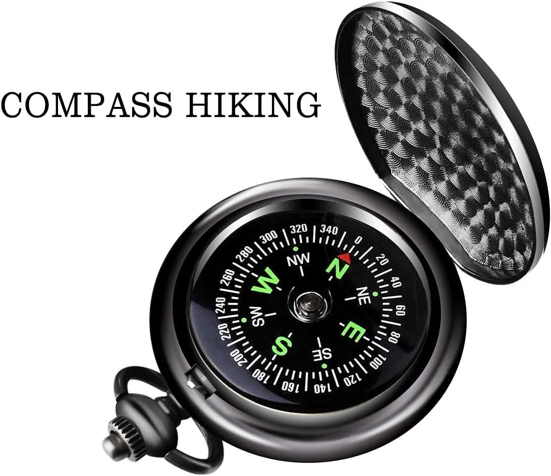 levonta Gifts for Son from Mom Compass Hiking Waterproof Engraved Gift