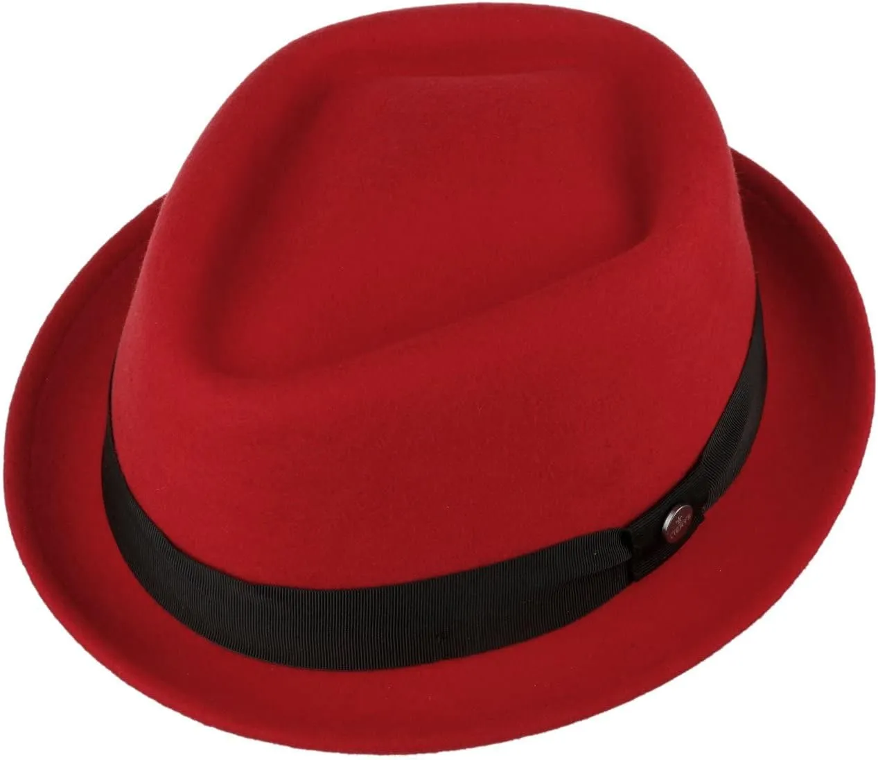 Lierys Classic Pork Pie Wool Felt Hat Women/Men | Made in Italy