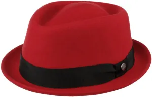 Lierys Classic Pork Pie Wool Felt Hat Women/Men | Made in Italy