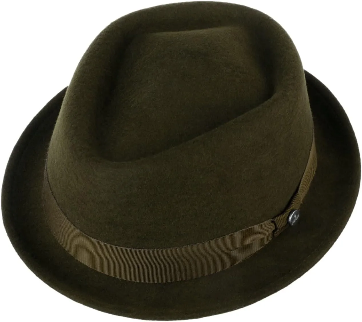 Lierys Classic Pork Pie Wool Felt Hat Women/Men | Made in Italy