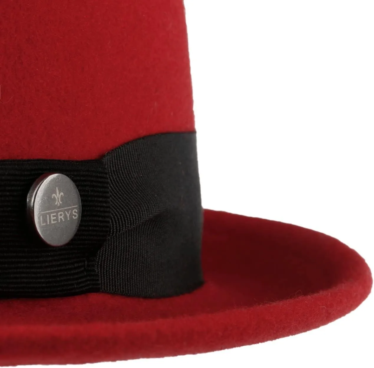Lierys Classic Pork Pie Wool Felt Hat Women/Men | Made in Italy