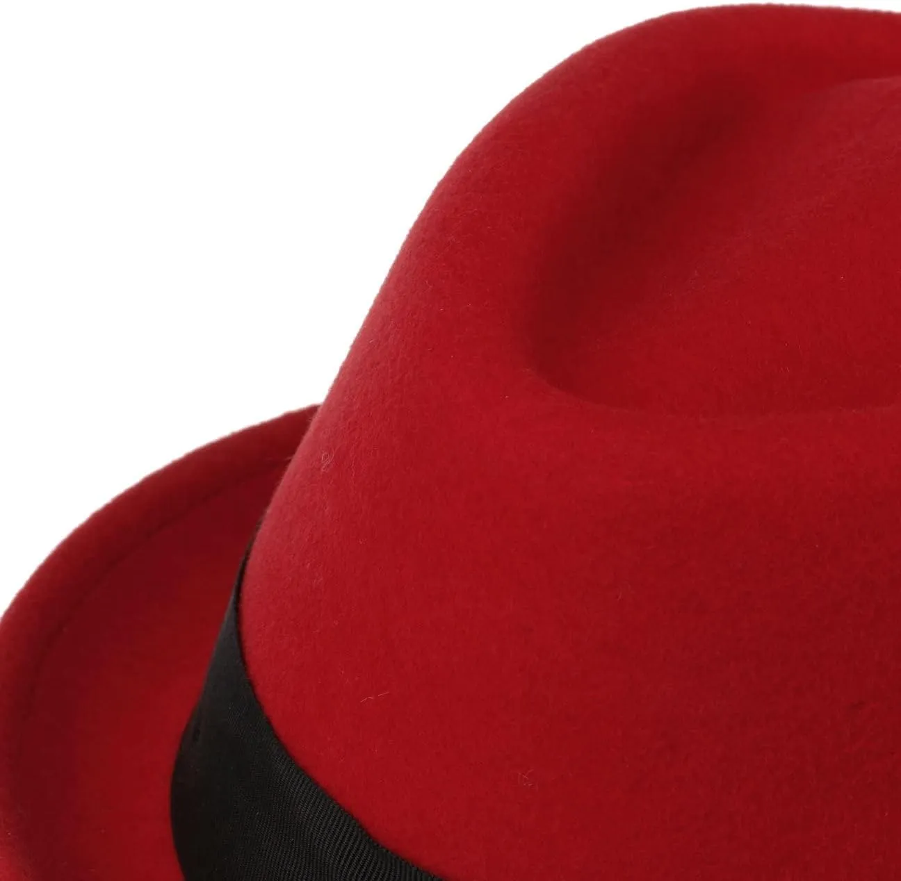 Lierys Classic Pork Pie Wool Felt Hat Women/Men | Made in Italy