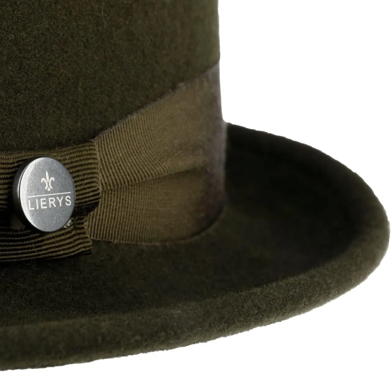Lierys Classic Pork Pie Wool Felt Hat Women/Men | Made in Italy