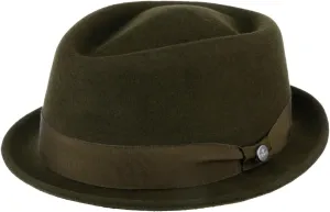 Lierys Classic Pork Pie Wool Felt Hat Women/Men | Made in Italy
