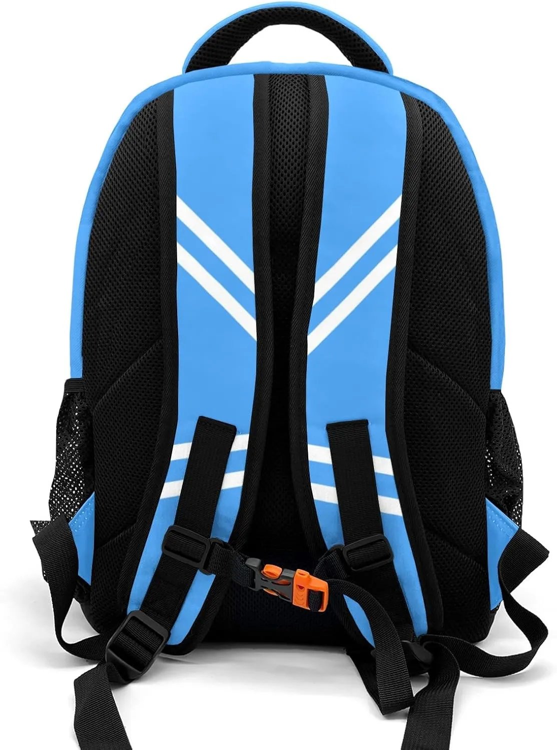 Light Blue Cheer Cheerleaders Large Capacity Shoulders Bag Daypacks for College Travel Work Hiking