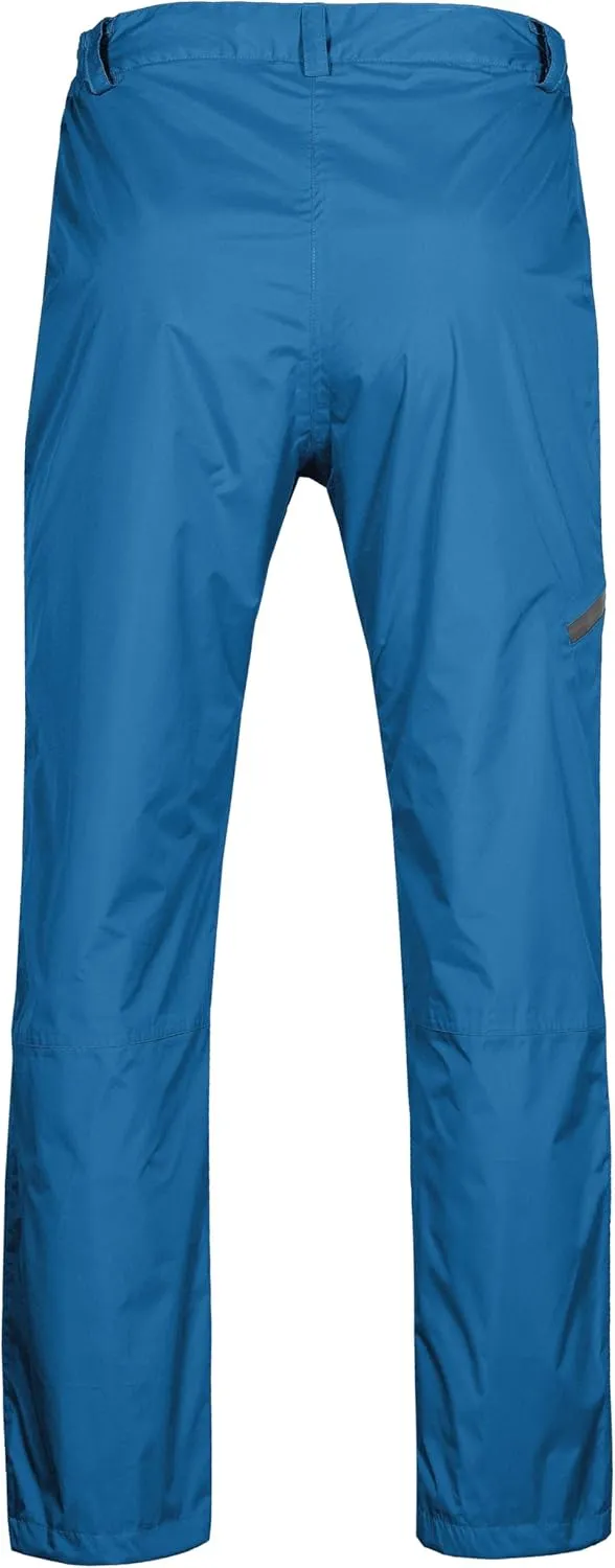 Little Donkey Andy Women's Lightweight Waterproof Rain Pants Breathable Hiking Pants for Outdoor Fishing