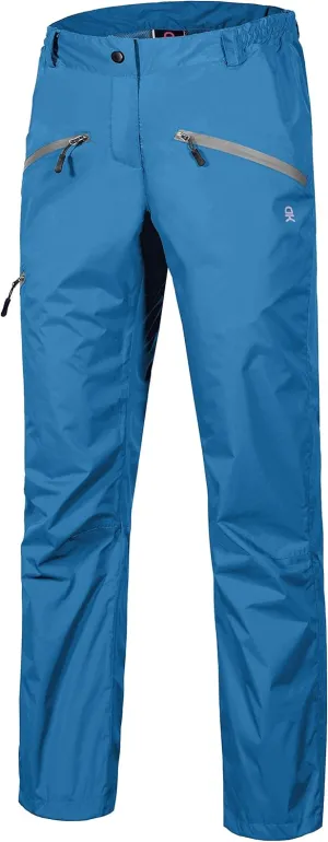 Little Donkey Andy Women's Lightweight Waterproof Rain Pants Breathable Hiking Pants for Outdoor Fishing