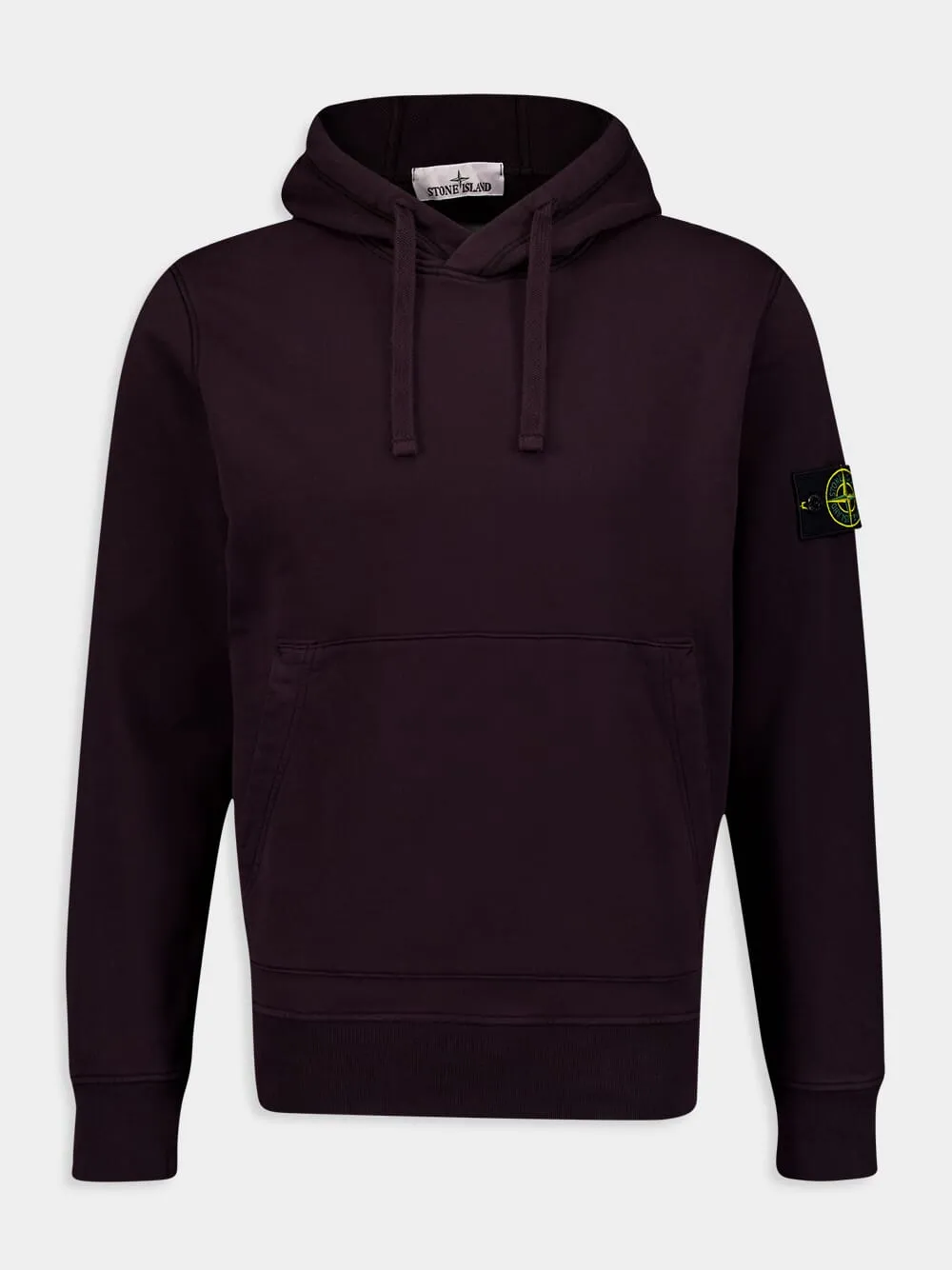 Logo-Patch Cotton Hoodie