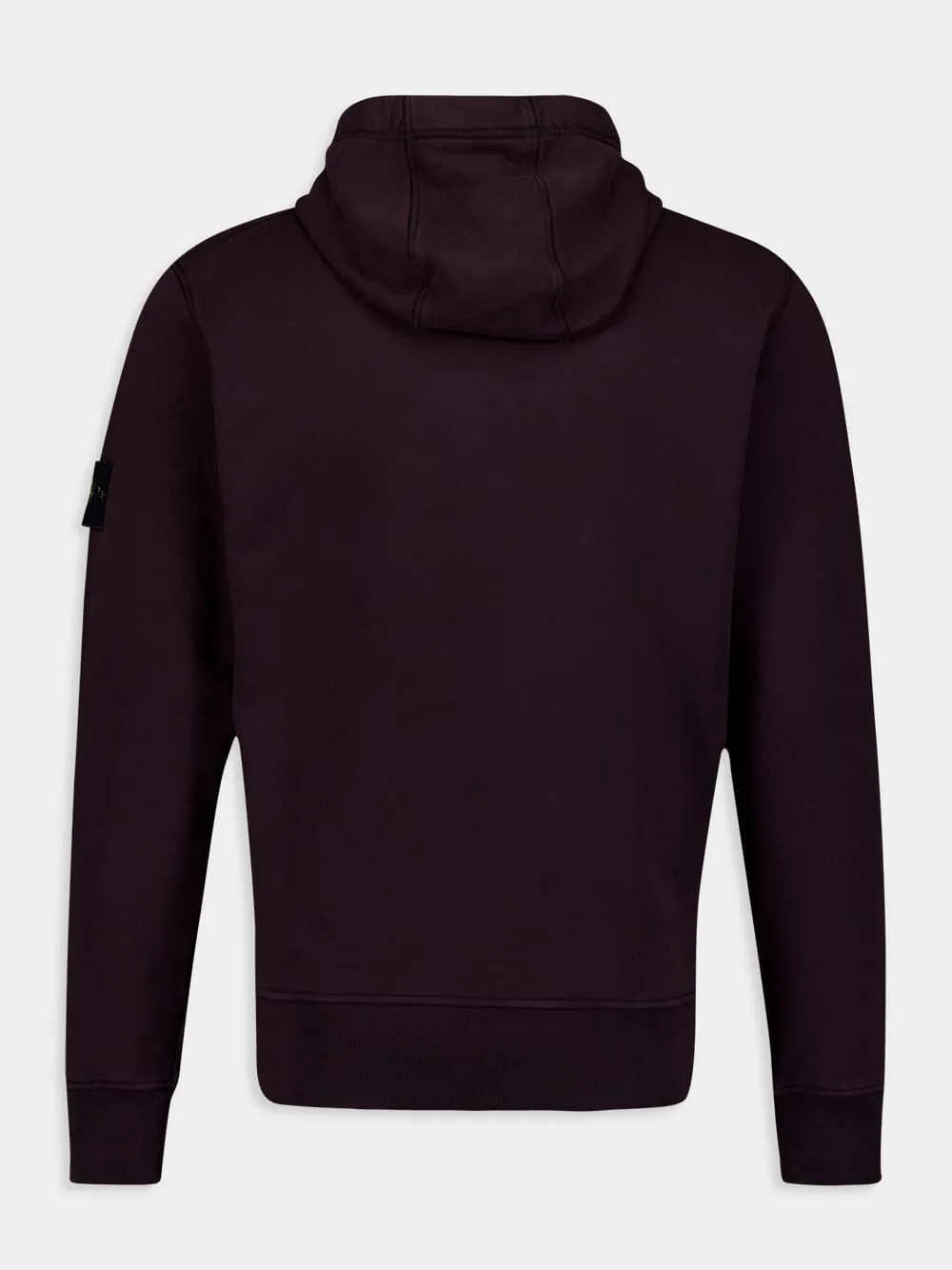 Logo-Patch Cotton Hoodie