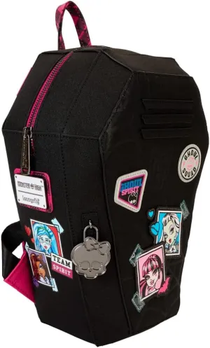 Loungefly Monster High Coffin Locker Figural Mini Backpack