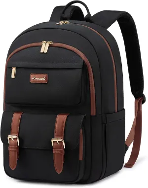 LOVEVOOK College Backpack for Women Fit 15.6 Inch Laptop, Cute Aesthetic Backpack