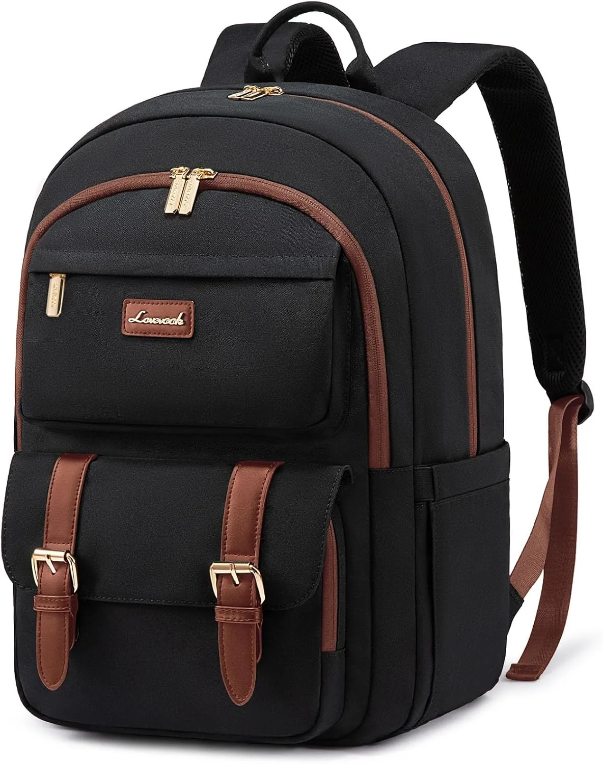 LOVEVOOK College Backpack for Women Fit 15.6 Inch Laptop, Cute Aesthetic Backpack