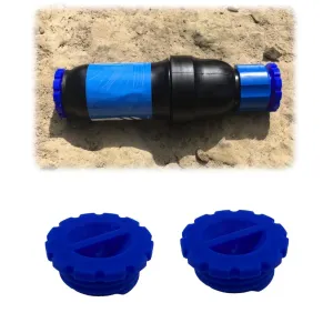 Low Profile Filter End Cap with Loop for Sawyer Squeeze - Easy to Carry，Very Suitable Hiking, Backpacking, Bushcraft