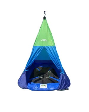 M & M Enterprises Outdoor Teepee Tent Swing
