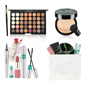 Makeup Kit for Women Full Kit, Mothers Day Gifts, Make Up Gifts for Women Teen Girls, Makeup Bag Eyeshadow Palette Foudation Eyebrow Mascara Lipstick for Wife, Mom