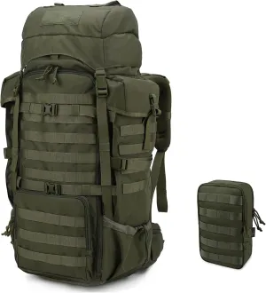 Mardingtop 70L Hiking Backpack  Molle Tactical Utility Pouch