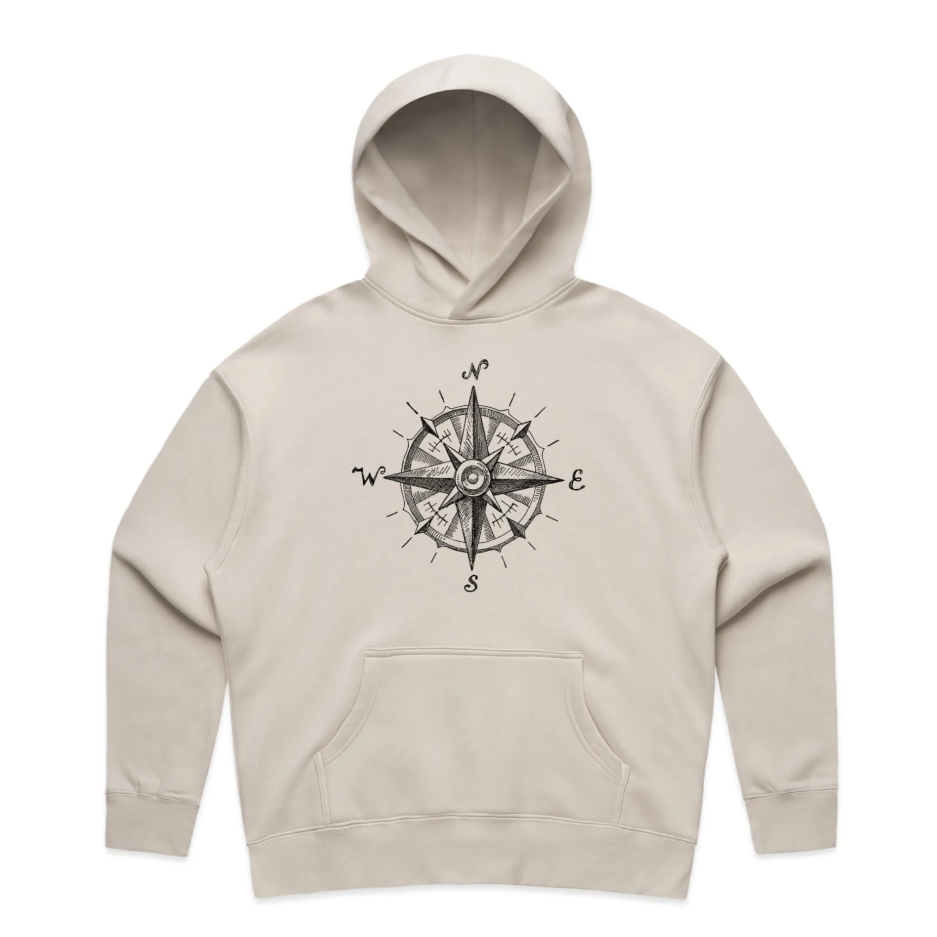 Maritime Compass – Women's Hooded Sweatshirt