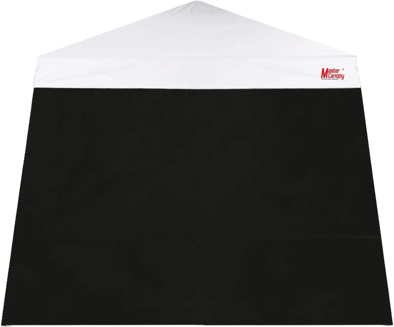 MASTERCANOPY Canopy Sidewall for 10x10 Slant Leg Canopy Tent 1pc Black