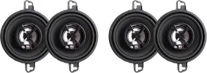 MB Quart 2-Pairs Discus DK2-108 3.5 Inch Coaxial Speakers