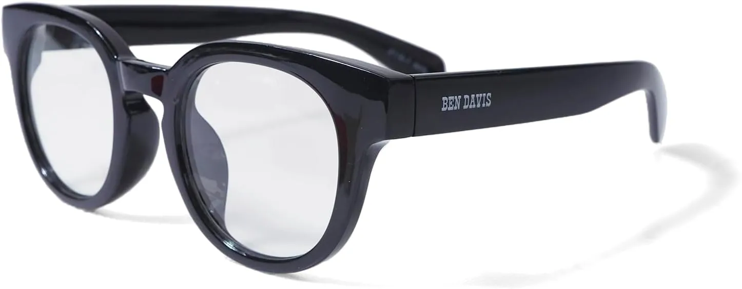 Men Introducing Sunglasses from Ben Davis. 99.9% UV Protection Compact Side Logo