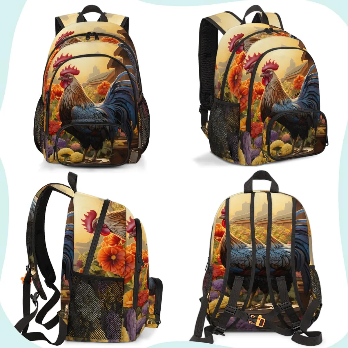 Merry Christmas Carry on Travel Backpack for Women Men Water resistant Lightweight Rucksack Backpack for Weekender Casual Work Hiking Buffalo Check Plaid Farmhouse