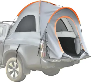 Mid-Size Truck Bed Tent Universal Fit for Medium Pickup Trucks - Waterproof & UV-Resistant Canopy, Quick Setup in Minutes, Includes Storage Bag & Rainfly