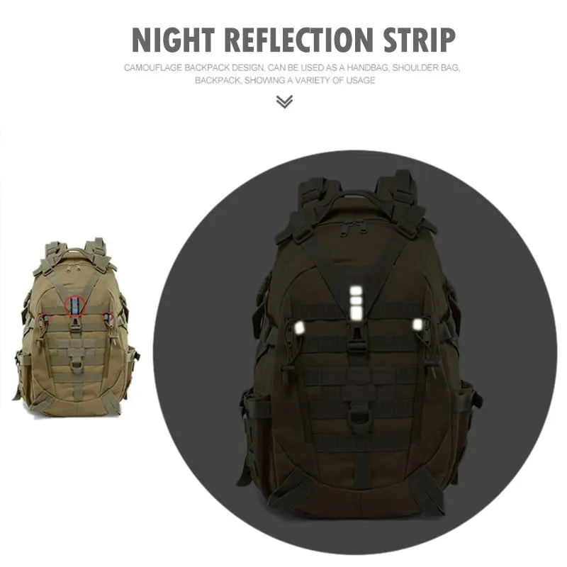 Military Tactical Outdoor Backpack