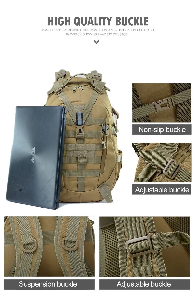 Military Tactical Outdoor Backpack