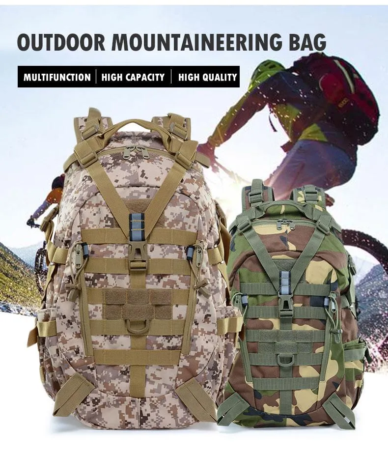 Military Tactical Outdoor Backpack