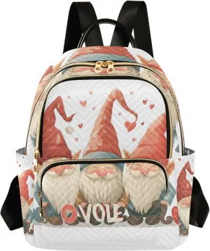 Mini Backpack Purse for Women, Cute Three Dwarf Travel Bag Casual Daypack Shoulder Bag